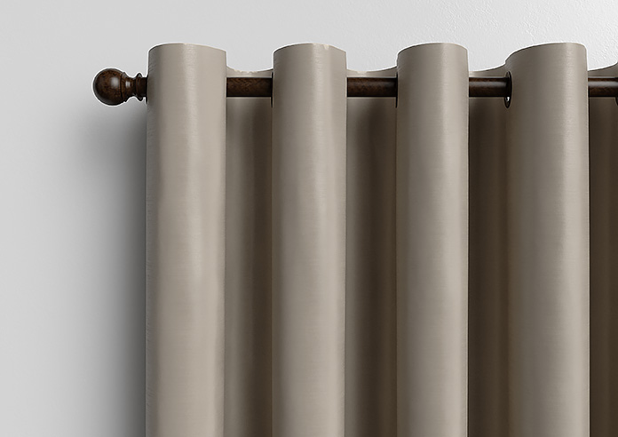 Akoya Faux Silk, Lustre Tarnished Grey - Made to Measure Curtain - Image 13